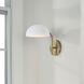 Reece 1 Light 7.25 inch Aged Brass Sconce Wall Light