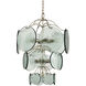 Rovigo 13 Light 20.5 inch Silver Leaf Chandelier Ceiling Light