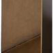 McElroy 25 X 23.5 inch Bronze and Clear Acrylic Side Table