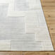 Molde 90 X 60 inch Light Silver/Silver Handmade Rug in 5 x 7.5