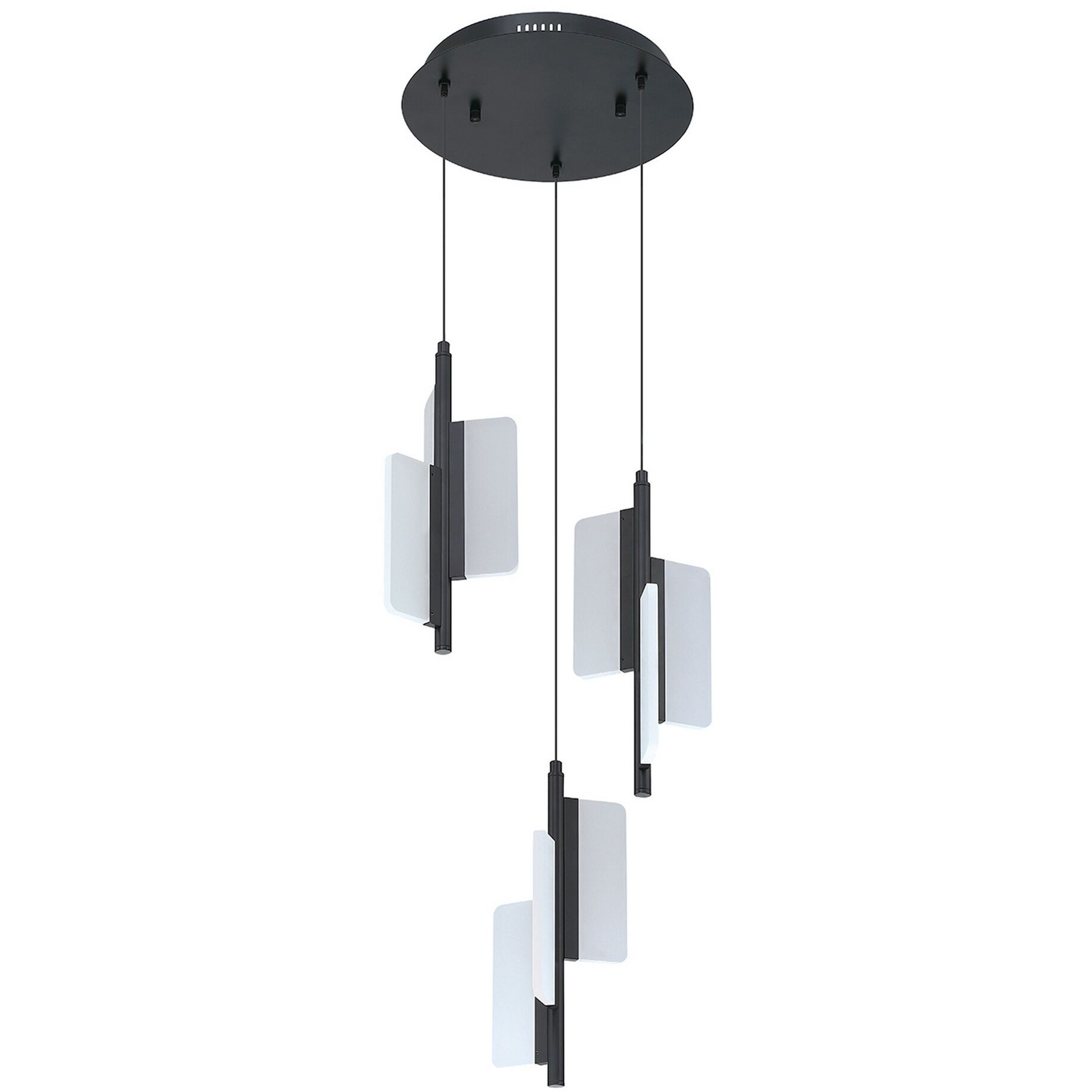 Phaedra 9 Light 14 inch Black Pendant Ceiling Light