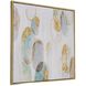Gizem Gold/Gray/Blue Wall Art