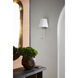 Eckart 1 Light 9 inch Pewter Sconce Wall Light