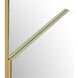 Fracture 48 X 36 inch Warm Gold Mirror