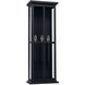 Mansell 3 Light 32 inch Black Outdoor Wall Lantern
