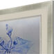 Sheer Beauty Blue and Metallic Framed Art, The Studio