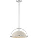 Celeste 1 Light 16 inch Chrome Semi-Flush Mount Ceiling Light