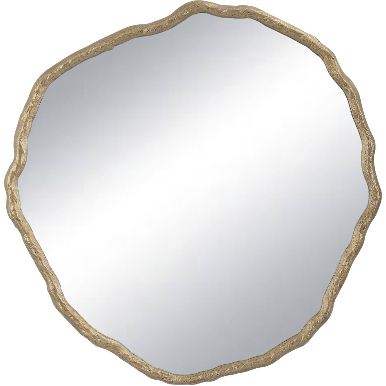 Vine 43 X 42 inch Antique Gold Mirror, Large