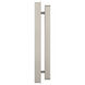 Ada 5.25 inch Brushed Steel ADA Wall Sconce Wall Light