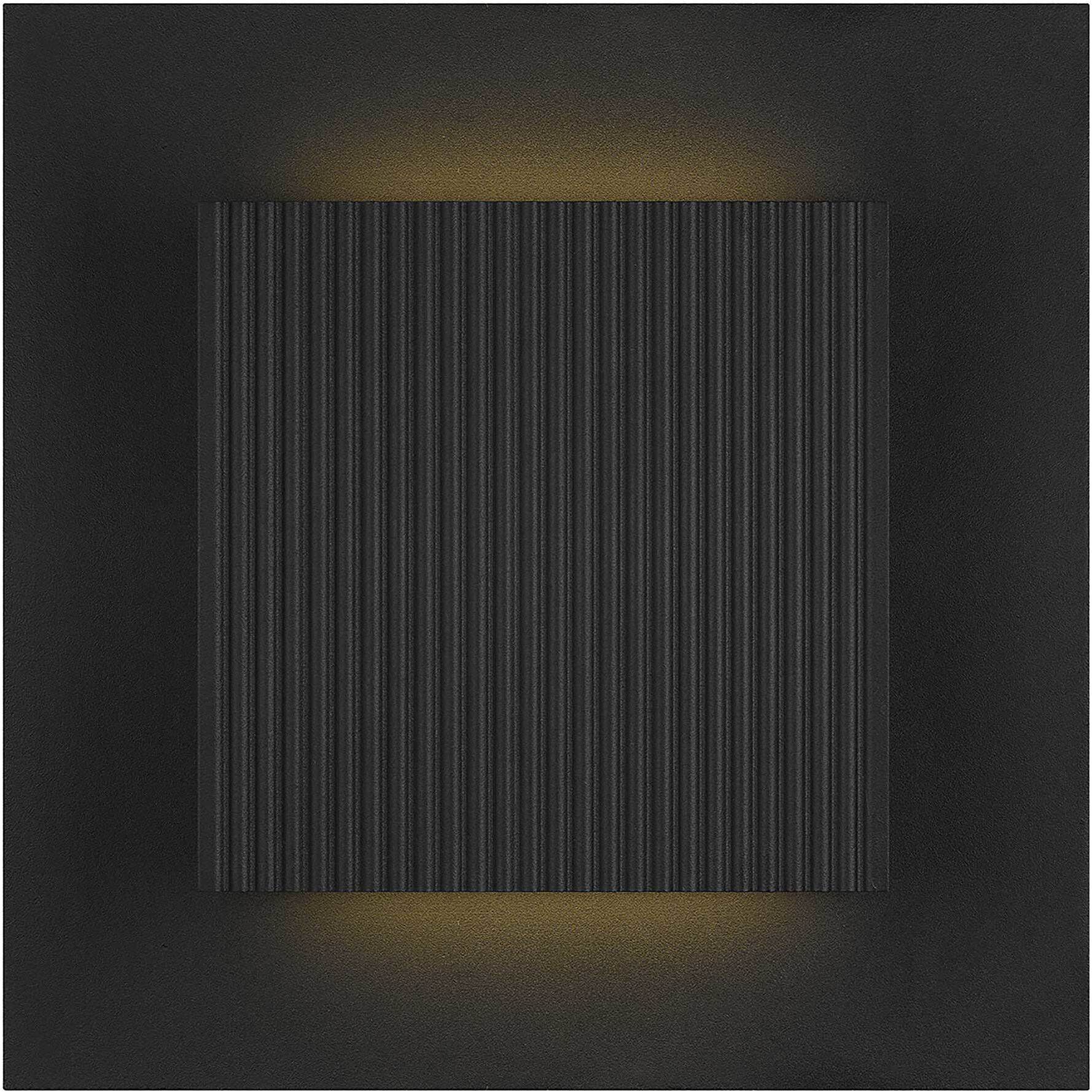 Miami LED 10.25 inch Sand Black Outdoor Wall Sconce