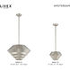Amsterdam 1 Light 18 inch Brushed Nickel Mini Pendant Ceiling Light