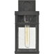 Dalton 1 Light 13 inch Textured Black Outdoor Wall Sconce