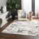 Fatima 130 X 94 inch Mineral Tones Rug in 8 x 11