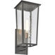 Marquis 1 Light 23 inch Matte Black Outdoor Sconce
