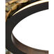 Tairagai LED 32.25 inch Bronze Gold Chandelier Ceiling Light