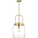 Anders Pendant Ceiling Light in Satin Brass