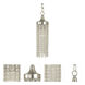Penelope 1 Light 4 inch Mahogany Bronze Pendant Ceiling Light