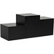 Stein 48 X 48 inch Matte Black Coffee Table