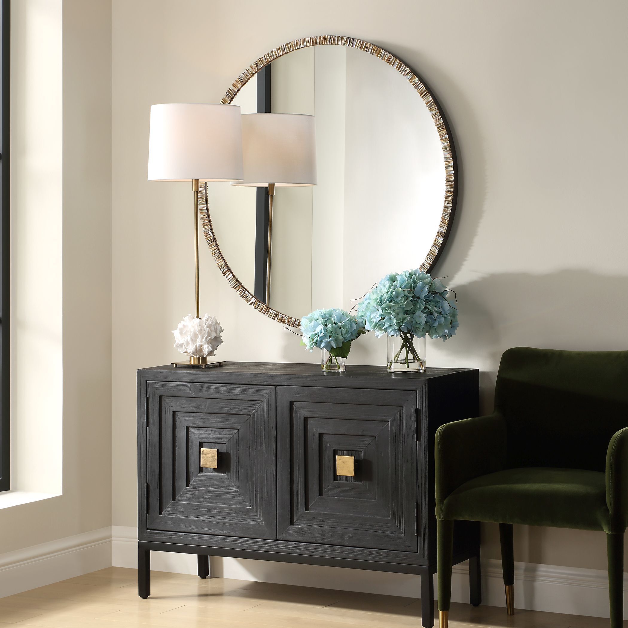 Odeon 40.25 X 40.25 inch Bronze Mirror