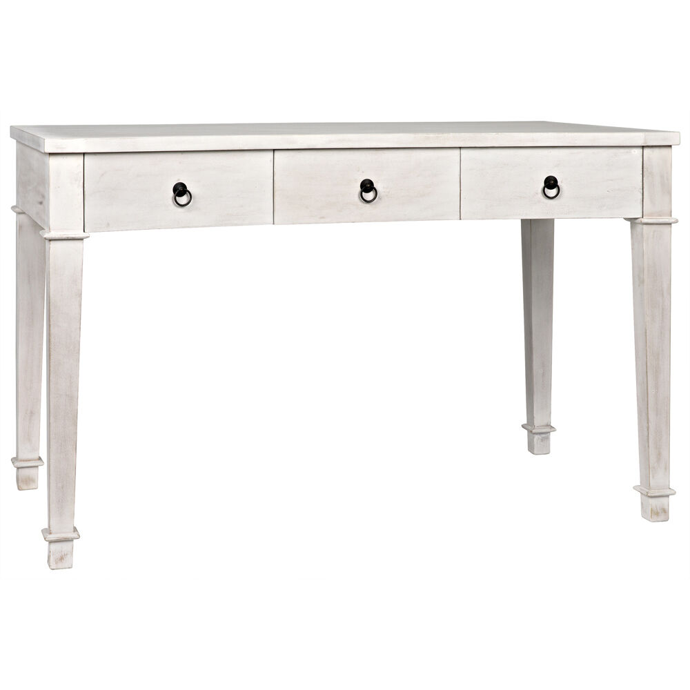 Curba 48 X 26 inch White Wash Desk