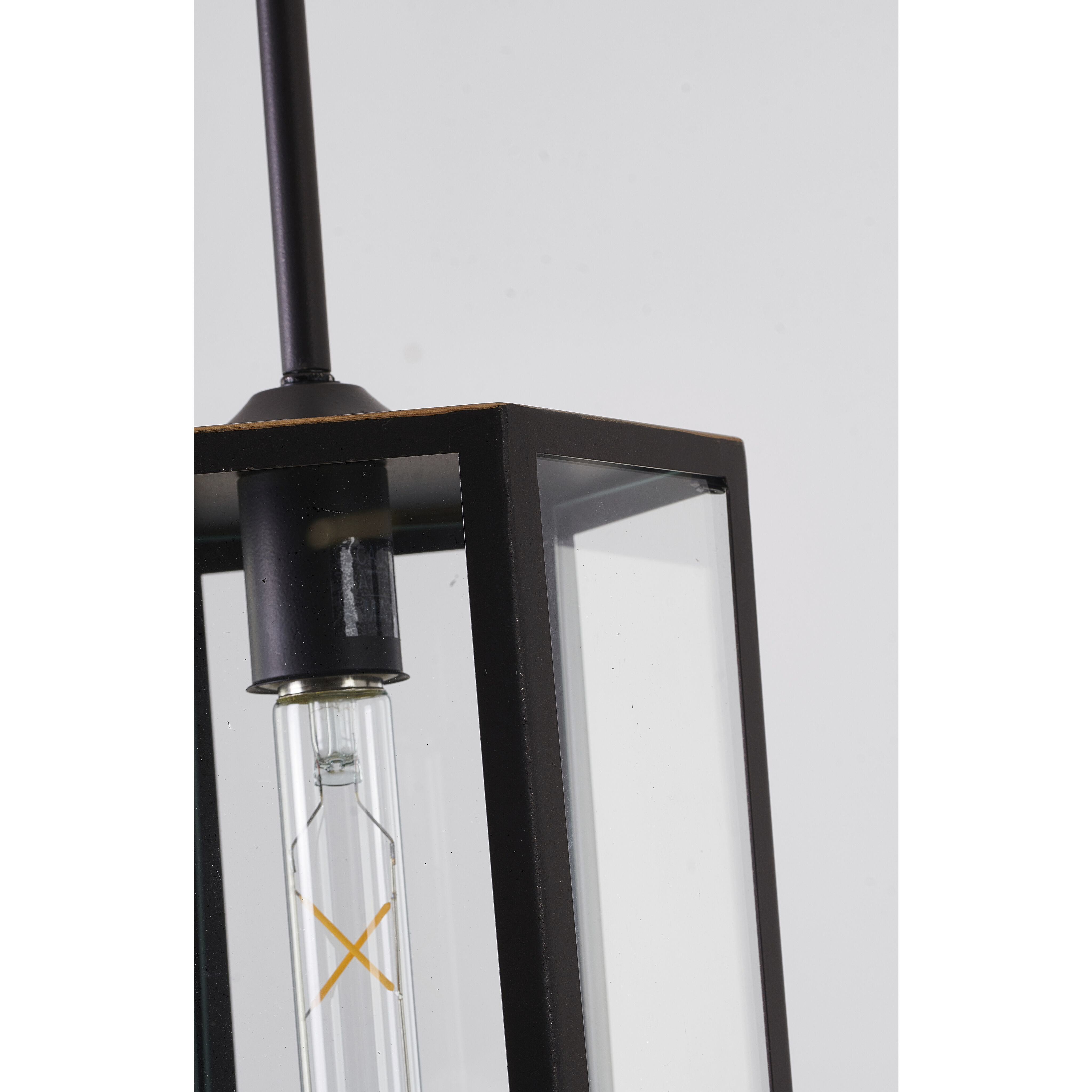 Canada 1 Light 8.5 inch Bronzed Black Outdoor Pendant