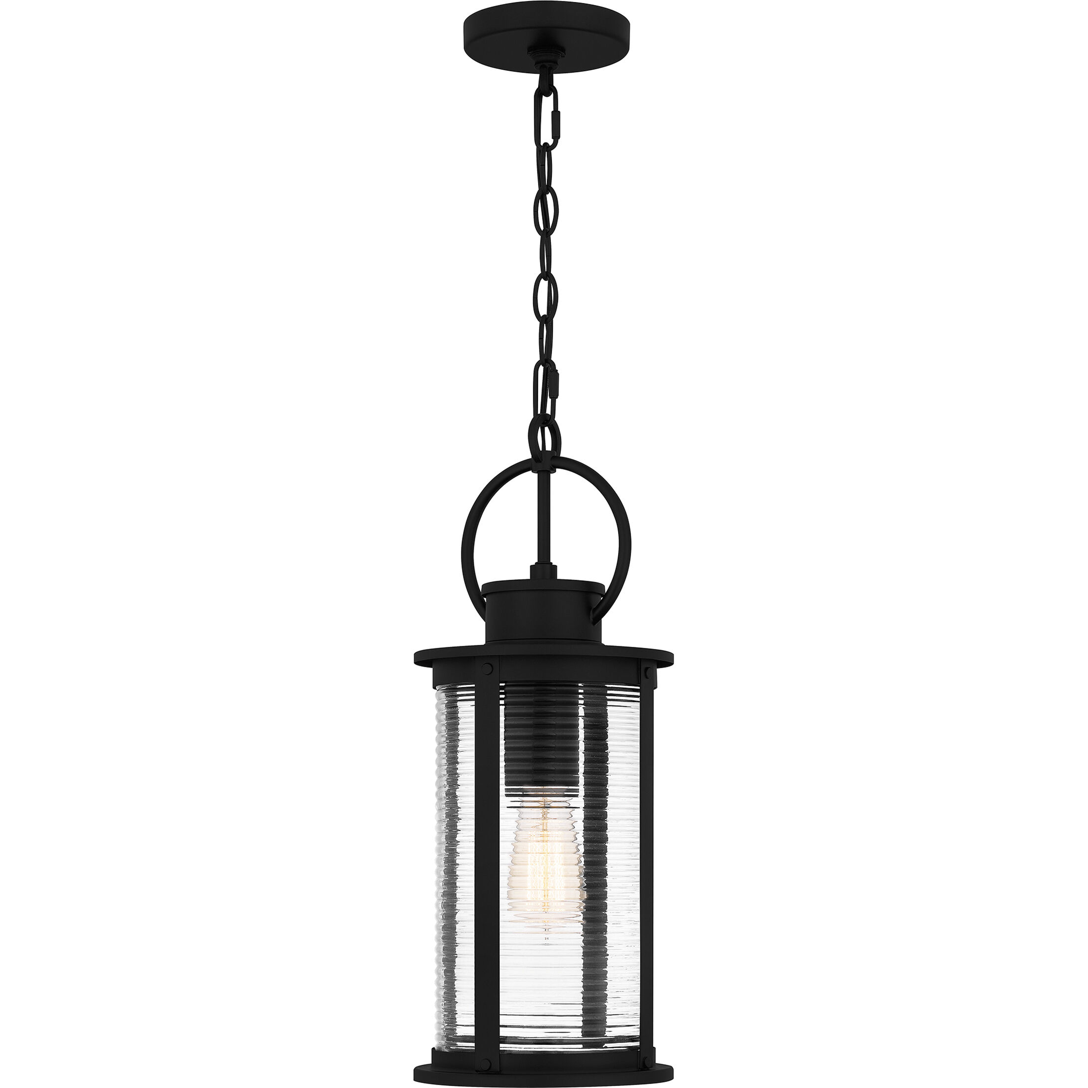 Tilmore 1 Light 7.5 inch Matte Black Outdoor Lantern, Large