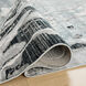 Artema 36 X 24 inch Black/Grey Rug in 2 x 3