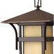 Estate Series Harbor 1 Light 11 inch Anchor Bronze Outdoor Hanging Lantern in Non-LED