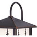 Yosemite LED 12.5 inch Burnished Bronze Outdoor Wall