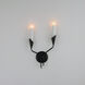 Calyx 2 Light 11 inch Black ADA Wall Sconce Wall Light
