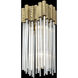 Matrix 2 Light 8 inch Havana Gold Wall Sconce Wall Light