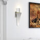 Catania LED 5 inch Satin Nickel Wall Light