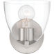 Noellea 1 Light 6.5 inch Brushed Nickel Bath Sconce Wall Light