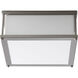 Modulo 2 Light 12 inch Satin Nickel Flush Mount Ceiling Light