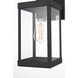 Peter 1 Light 14 inch Black Outdoor Wall Sconce