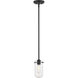 Delaney 1 Light 4 inch Matte Black Pendant Ceiling Light