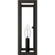 Squire Manor 1 Light 4 inch Matte Black Wall Sconce Wall Light
