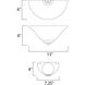 Essentials - 2058x 1 Light 13 inch Pewter Wall Sconce Wall Light