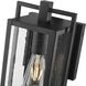Stockwell 1 Light 16.5 inch Matte Black Exterior Wall Mount