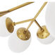 Panella 12 Light 41 inch Brushed Brass Chandelier Ceiling Light
