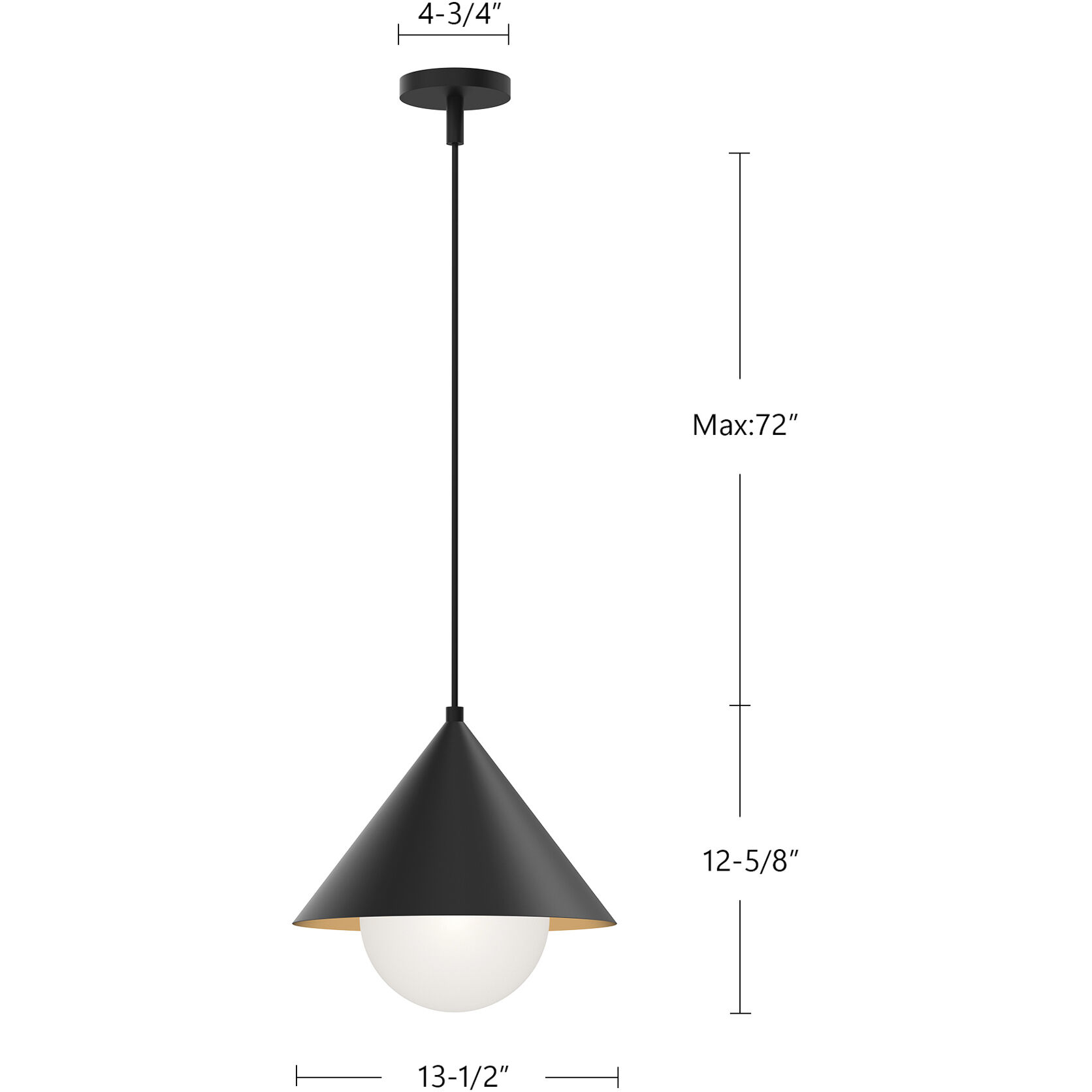 Alora Mood Remy Pendant Ceiling Light in White