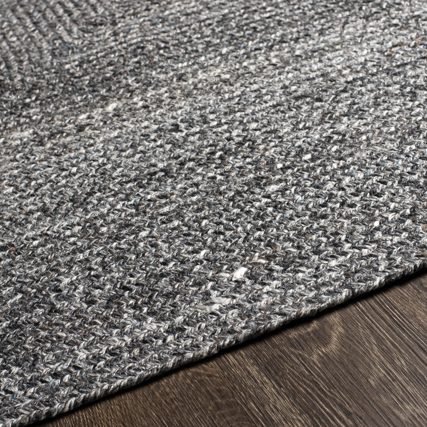 Azalea 108 X 72 inch Medium Gray Rug in 6 x 9 Oval, Oval