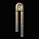 Antonia LED 7 inch Gold ADA Sconce Wall Light