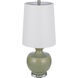 Kawela 27.5 inch 100.00 watt Mustard Green Table Lamp Set Portable Light