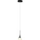 Artisan Collection/AMALFI Series 4.75 inch Black Pendant Ceiling Light