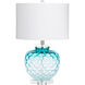 Ballard 24 inch 100.00 watt Teal Table Lamp Portable Light in Bulb Not Included