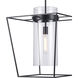 Nova 1 Light 18 inch Black Pendant Ceiling Light