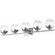 Osono LED 41.1 inch Chrome Vanity Wall Light