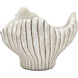 Clam Shell Beige Planter