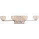 Bianco LED 25 inch Polished Nickel Bath Vanity Wall Light